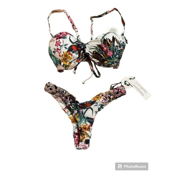 SWIMINISTA x Christian LaCroix Joy Top and Daring Bottom in Josephine - Picture 1 of 6